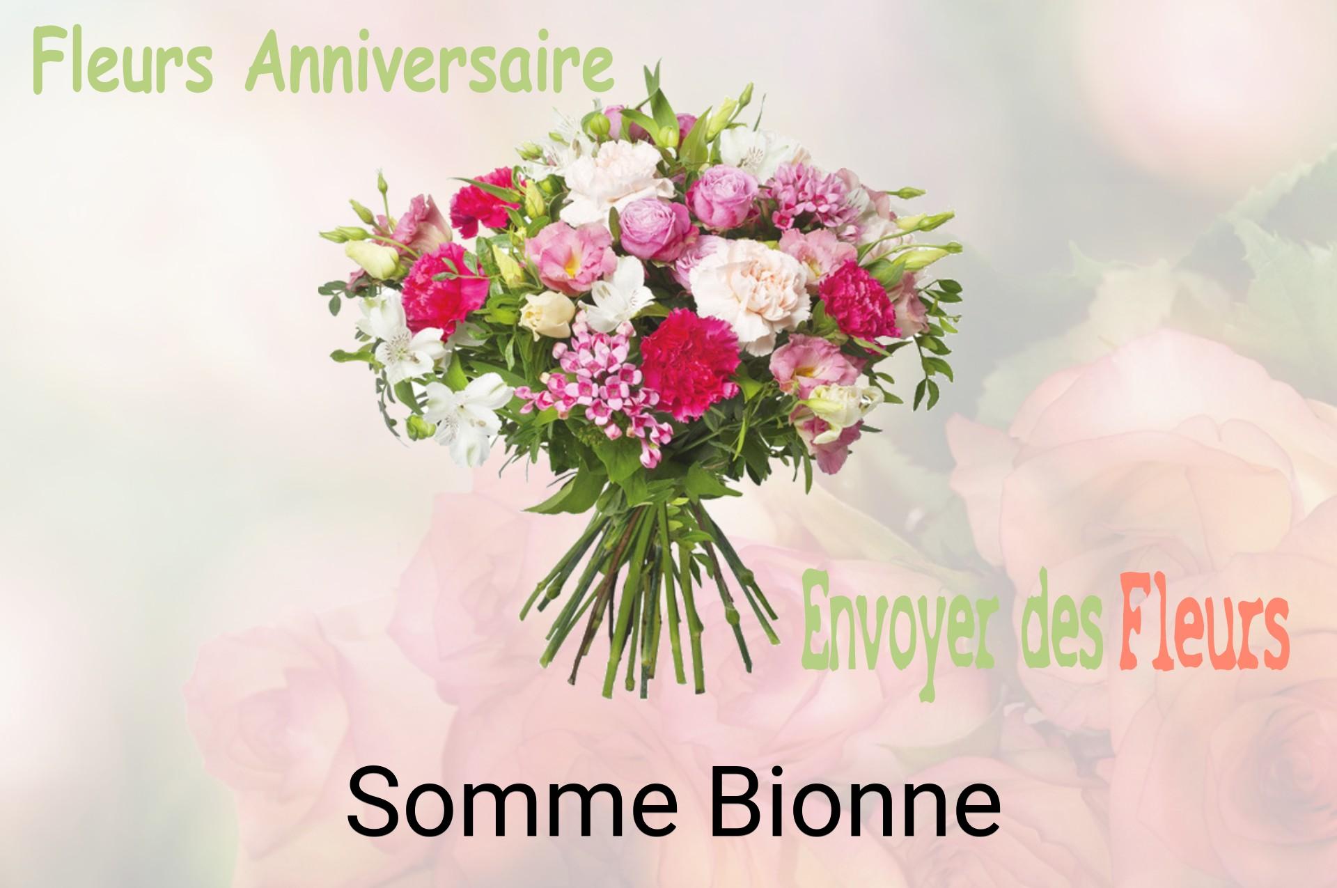 Bouquet de fleurs d’anniversaire livré à Somme-Bionne